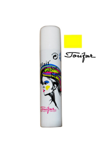 Obrázok pre Toufar Hair Color spray farebný a glitrový lak na vlasy Žltý 125ml