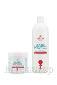 Obrázok pre Kallos Pro-tox set Veľký šampón - balzam