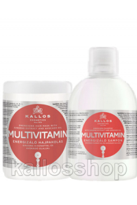 Obrázok pre Kallos Multivitamin set šampón - maska