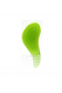 Obrázok pre Eurostil Cepillo detangler kefa na vlasy Zelená