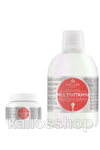 Obrázok pre Kallos Multivitamin malý set šampón - maska