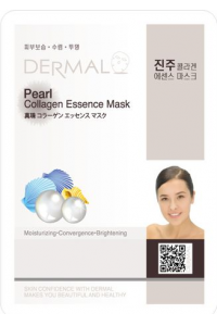 Obrázok pre Dermal Pearl Collagen Essence pleťová maska 23g