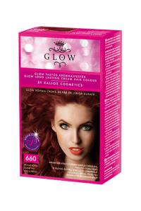 Obrázok pre Kallos Glow farba na vlasy nr. 660 granátovo červená 40ml
