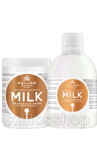 Obrázok pre Kallos Milk set šampón - maska