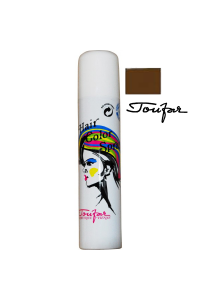 Obrázok pre Toufar Hair Color spray farebný a glitrový lak na vlasy Hnedý 125ml