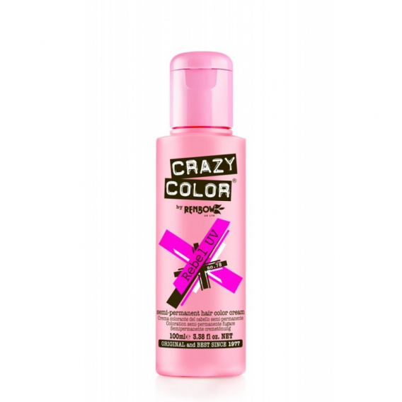 Obrázok pre Crazy Color 78 Rebel UV farba na vlasy 100ml