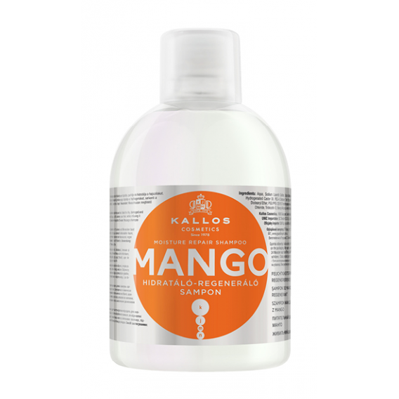 Obrázok pre Kallos MANGO hydratačný šampón na vlasy 1000 ml