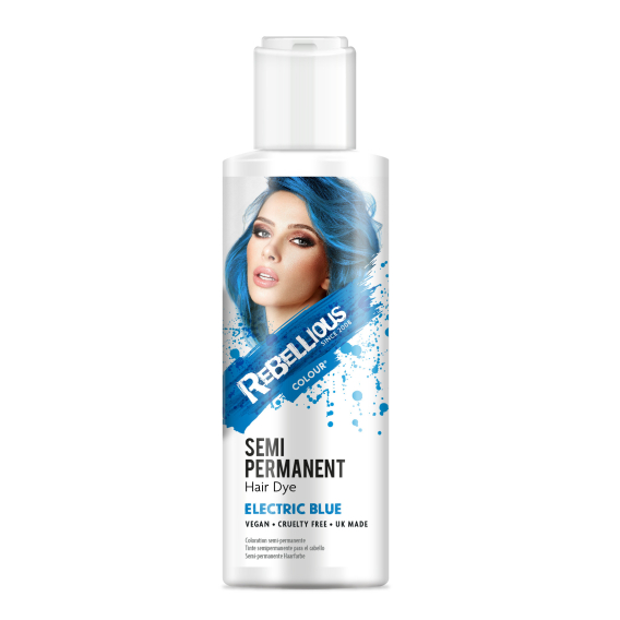 Obrázok pre Rebellious farba na vlasy Electric Blue 57 100 ml