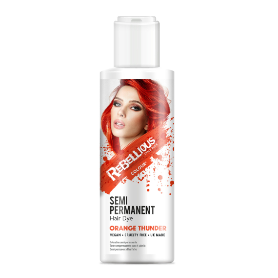 Obrázok pre Rebellious farba na vlasy Orange Thunder 54 100 ml