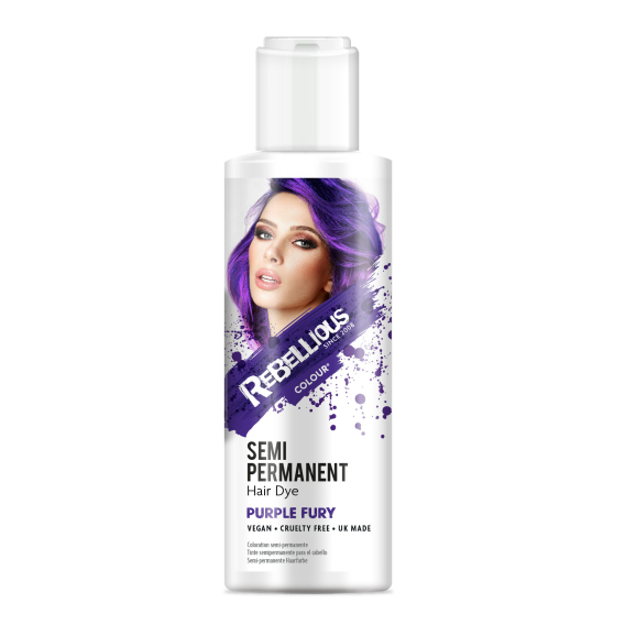 Obrázok pre Rebellious farba na vlasy Purple Fury 61 100 ml