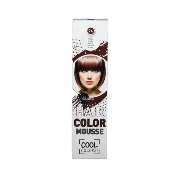 Obrázok pre Wats Elysée Color Mousse farebné penové tužidlo HNEDÁ 74 - 75ml