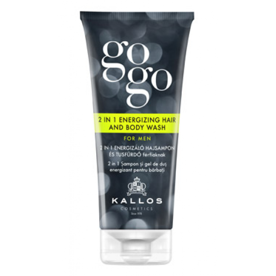 Obrázok pre Kallos Gogo 2in1 vlasový a telový šampón pre mužov 200ml