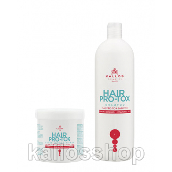 Obrázok pre Kallos Pro-tox set Veľký šampón - balzam