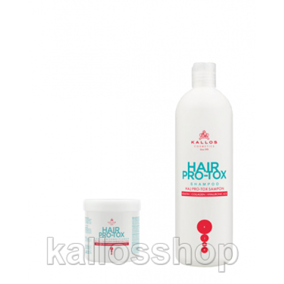 Obrázok pre Kallos Pro-tox set Malý šampón - balzam