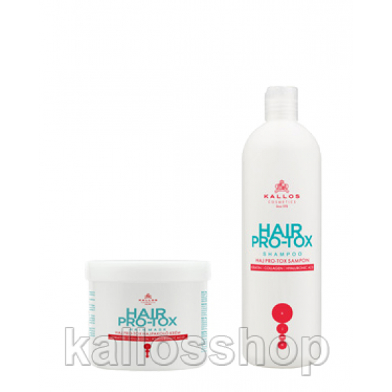 Obrázok pre Kallos Pro-tox set Malý šampón - maska