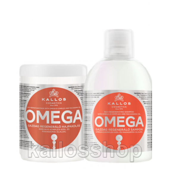 Obrázok pre Kallos Omega set šampón - maska