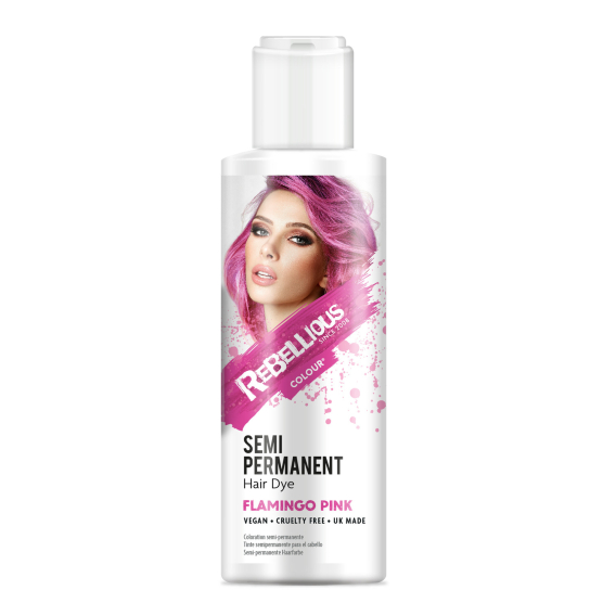 Obrázok pre Rebellious farba na vlasy Flamingo Pink 53 100 ml