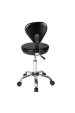 Obrázok pre Kadernícka stolička 33103B4, lesklá čierna farba